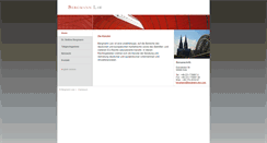 Desktop Screenshot of bergmann-law.com